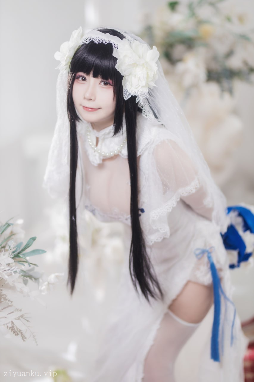 31 末夜787  95式婚纱#末夜787#婚纱#cos#新娘#白丝