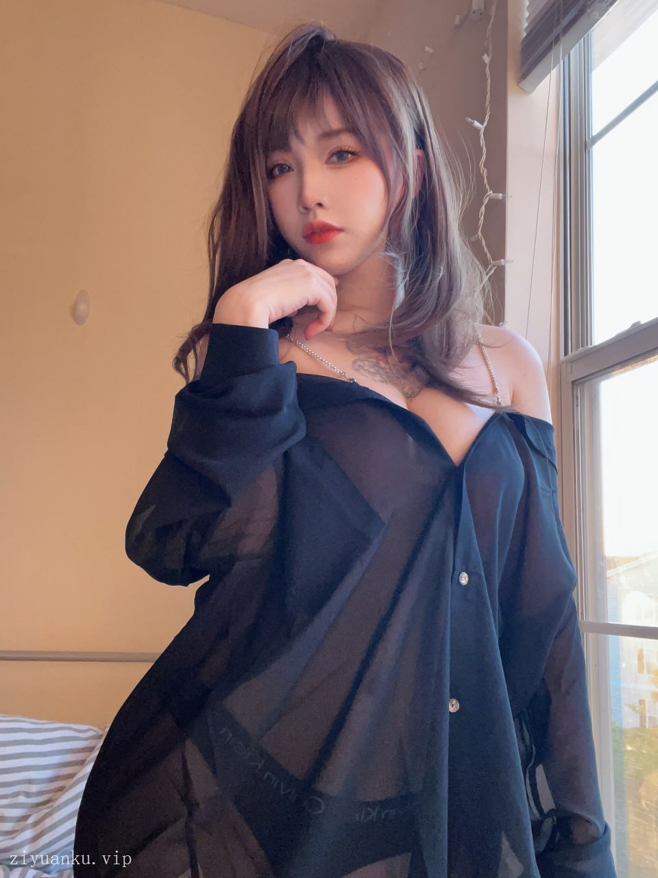 087  狐洛洛子  居家女友#狐洛洛子#透视#清纯